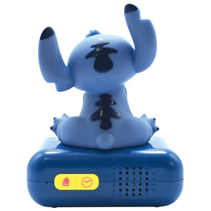 Sesli ve Işıklı 3D Stitch Dijital Çalar Saat