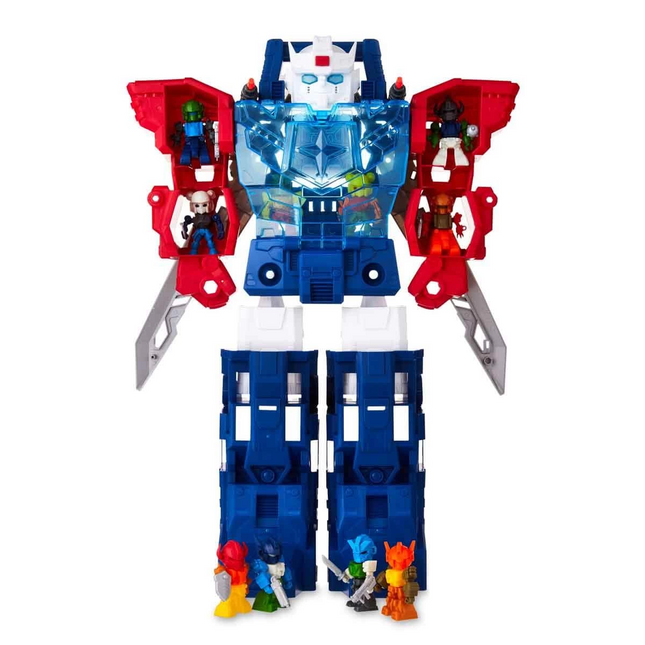 Sesli ve Işıklı Exobot Mega Morph Taşıyıcı Robot 54 cm