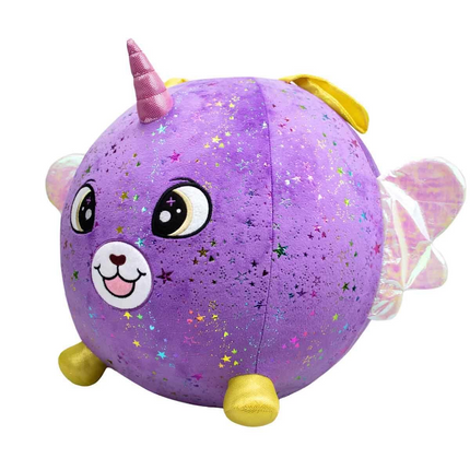 Biggies Şişme Peluş Mor Köpek XXL Shiny Corns S2