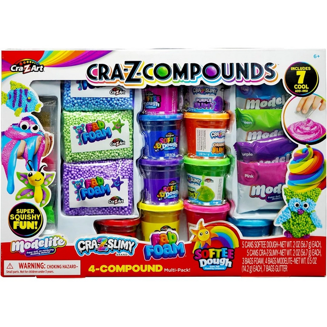 Slime 4'lü Karışık Büyük Paket