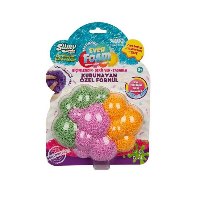 Slimy Ever Foam 3 Renkli Slime