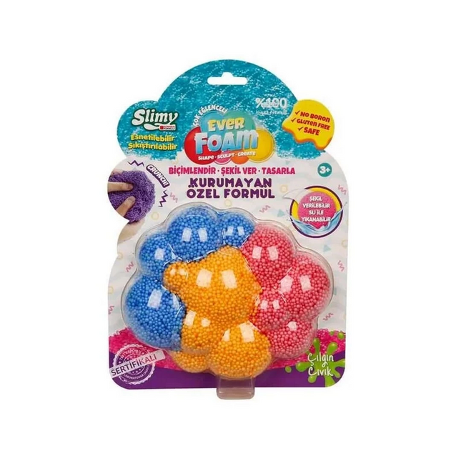 Slimy Ever Foam 3 Renkli Slime