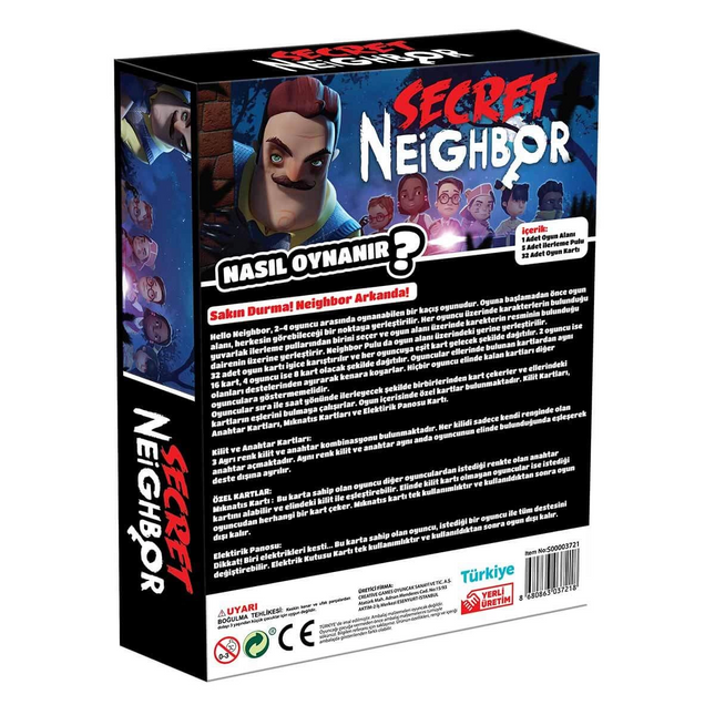 Smile Games Hello Neighbor Party Game
