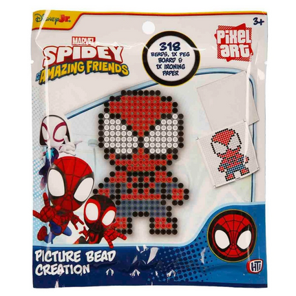 Spidey and His Amazing Friends Ütü ile Yapışan Boncuk Seti