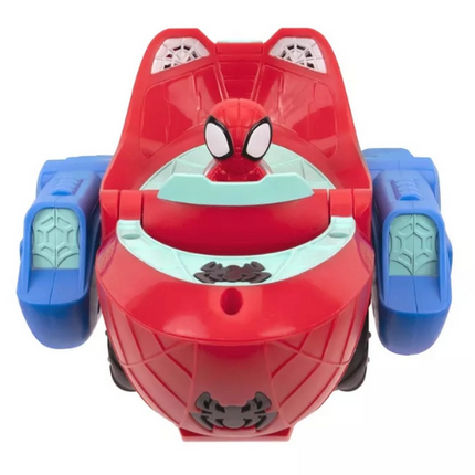 Spidey Dönüşen Mermi Fırlatıcılı Sesli Araç