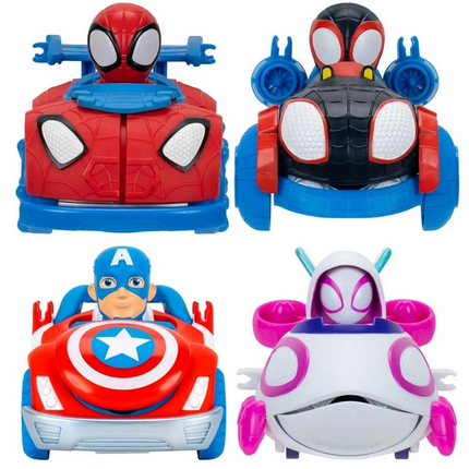 Spidey Mermi Fırlatıcılı Araçlar