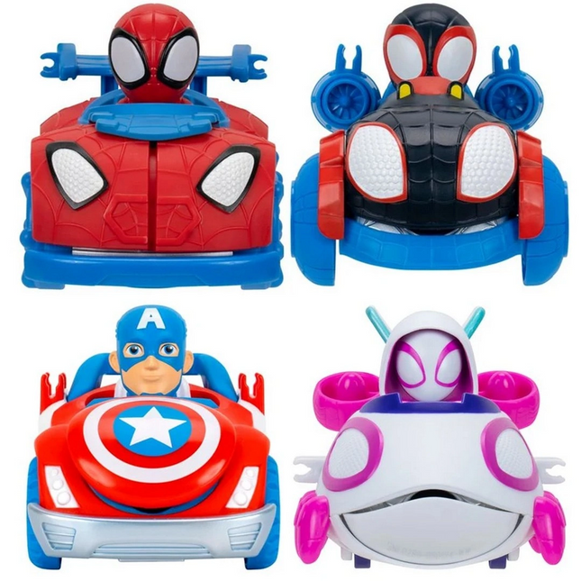Spidey Mermi Fırlatıcılı Araçlar