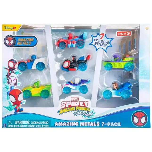 Spidey Metal Araçlar 7'li Set