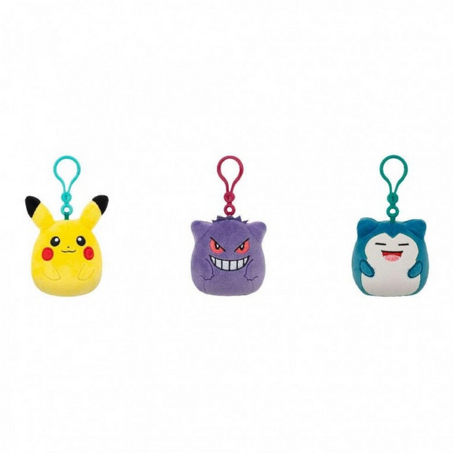 Squishmallows Pokemon Serisi Klipsli 9 cm