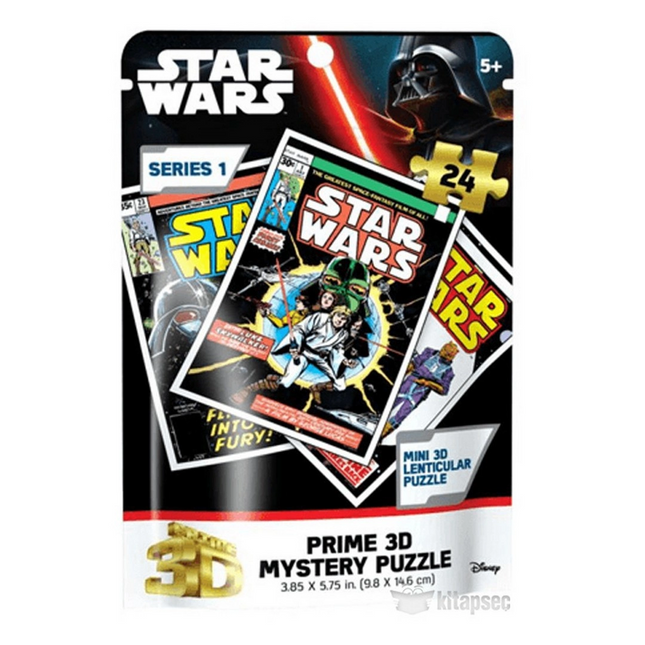 Star Wars Seri 1 Prime 3D Mystery Puzzle 24 Parça