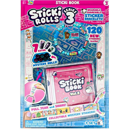 Sticki Rolls Seri 3 Sticker Kitap Koleksiyonu