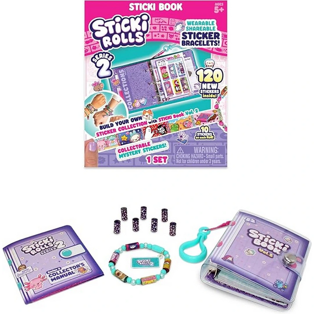 Sticki Rolls Sticker Kitabı