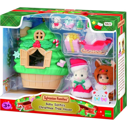 Sylvanian Families Bebek Noel Baba’nın Yılbaşı Ağacı Evi