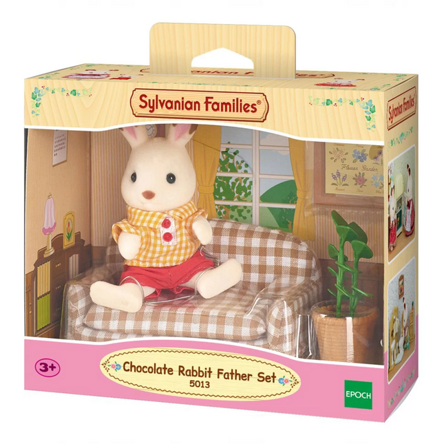 Sylvanian Families Çikolata Kulaklı Tavşan Baba Seti 5013