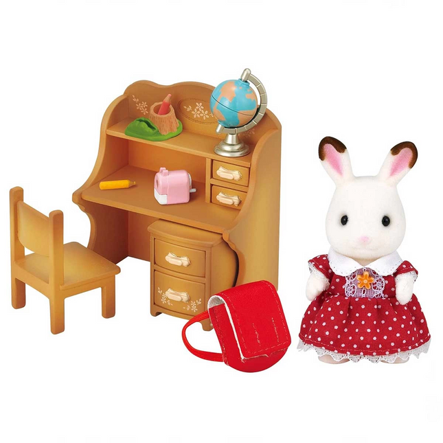 Sylvanian Families Rabbit Sister Desk 5016
