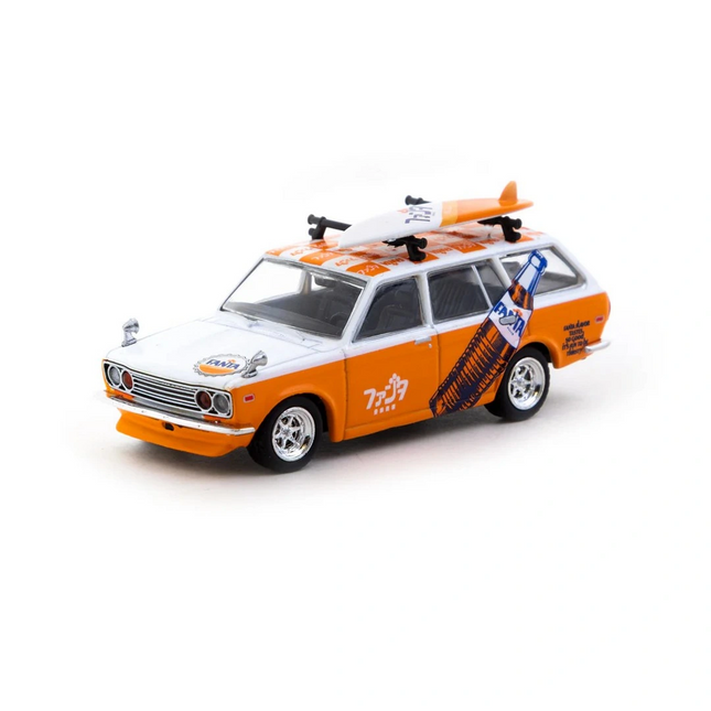 Tarmac Works 1/64 Datsun Bluebird 510 Wagon FANTA