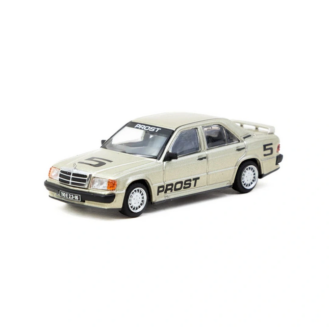 Tarmac Works 1/64 Mercedes-Benz 190 E 2.3-16 Race of Champion 1984 Alain Prost