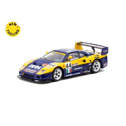 Tarmac Works 1/64 Ferrari F40 GTE 24h of Le Mans 1996 - Tarmac Works X iXO Models
