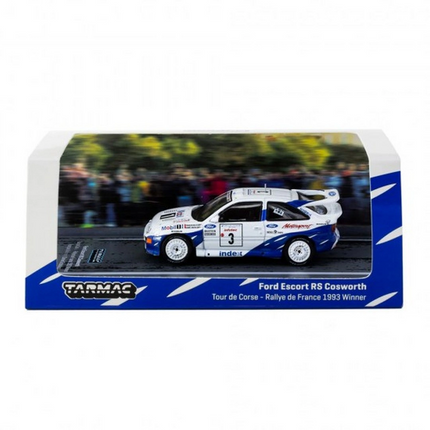 Tarmac Works 1/64 Ford Escort RS Cosworth Tour de Corse