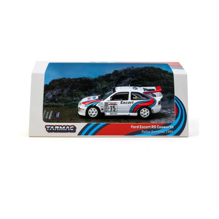 Tarmac Works 1/64 Ford Escort RS Cosworth WRC Rallye Sanremo 1994 #15
