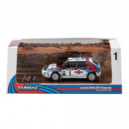 Tarmac Works 1/64 Lancia Delta HF Integrale Safari Rally 1992 #1