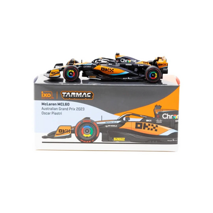 Tarmac Works 1/64 McLaren MCL60 Australian Grand Prix 2023 Oscar Piastri - Tarmac Works X iXO Models