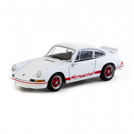 Tarmac Works 1/64 Porsche 911 Carrera RS 2.7 Lightweight White/Red