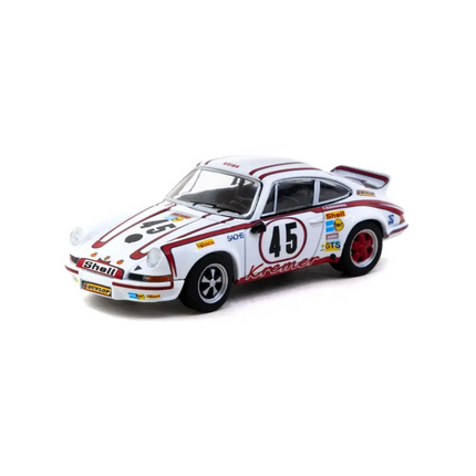 Tarmac Works 1/64 Porsche 911 Carrera RSR 2.8 24h Le Mans 1973 #45 Winner