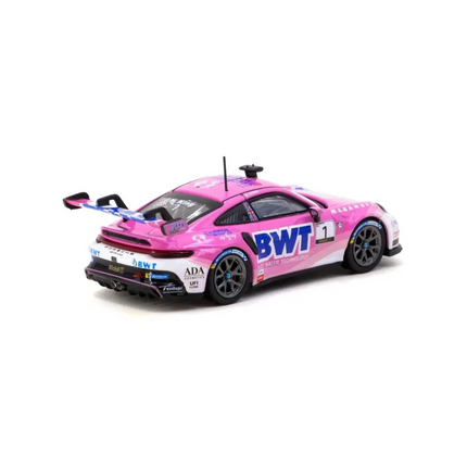 Tarmac Works 1/64 Porsche 911 GT3 Cup (992) Porsche Mobil 1 Supercup 2024 #01 - Tarmac Works X iXO Models