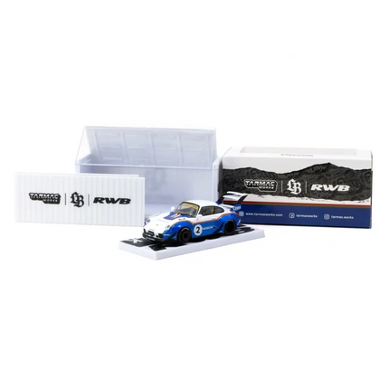 Tarmac Works 1/64 RWB 993 Liberty Walk with Container Packaging