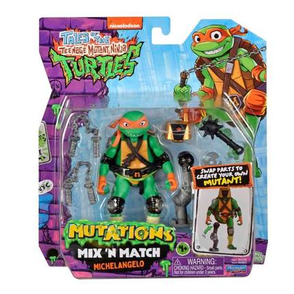 Teenage Mutant Ninja Turtles Mutations Mix N Match Michalengelo Figürü