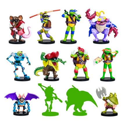 TMNT Figürlü Kalem Başlığı 12'li Paket