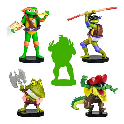 TMNT Figürlü Kalem Başlığı 5'li Paket