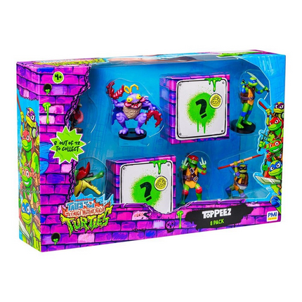 TMNT Figürlü Kalem Başlığı 8'li Paket