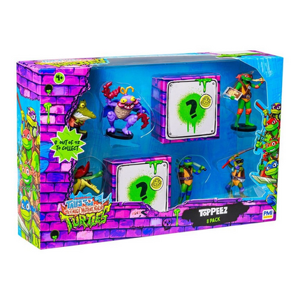 TMNT Figürlü Kalem Başlığı 8'li Paket