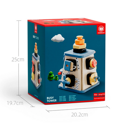 Top Bright Ahşap Aktivite Kulesi