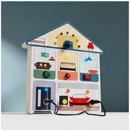 Top Bright Ahşap Oyuncaklar Alarm Evi