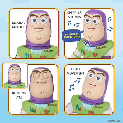 Toy Story Buzz Lightyear Elektronik Kukla 25 cm