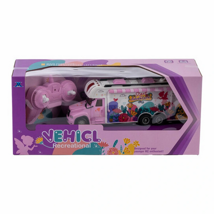 Uzaktan Kumandalı Pembe Karavan