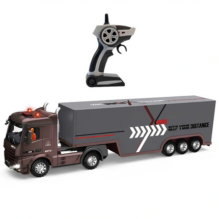 Long Vehicle Kumandalı Işıklı Dorseli Pilli Tır