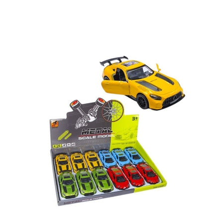 KM36201C-1-2-3-4 Vardem Çek Bırak Metal Araba  1:36