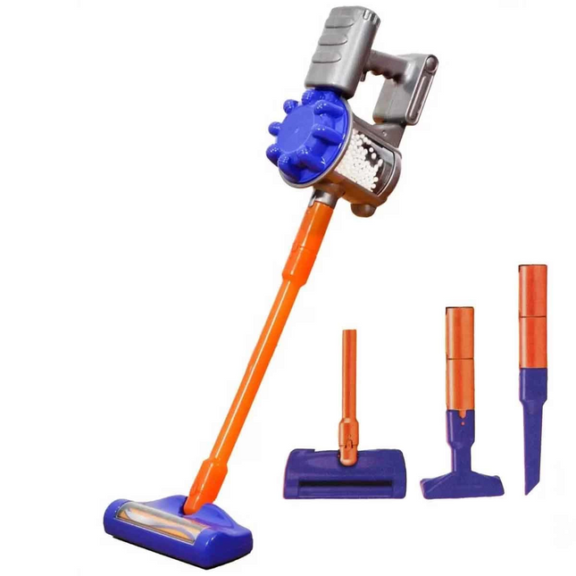 Vacuum Cleaner Pilli Kablosuz Oyuncak Dikey Elektrik Süpürgesi