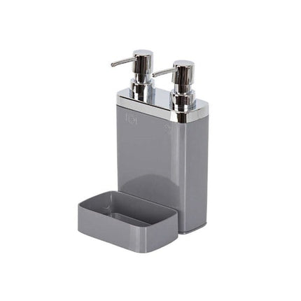 Viva 2'Li Sıvı Sabunluk Süngerli Gri