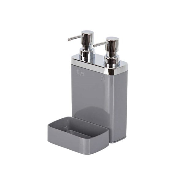 Viva 2'Li Sıvı Sabunluk Süngerli Gri