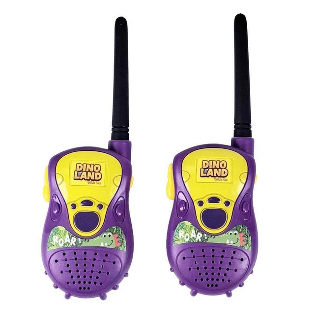Walkie Talkie Dinozor Temalı Telsiz Seti