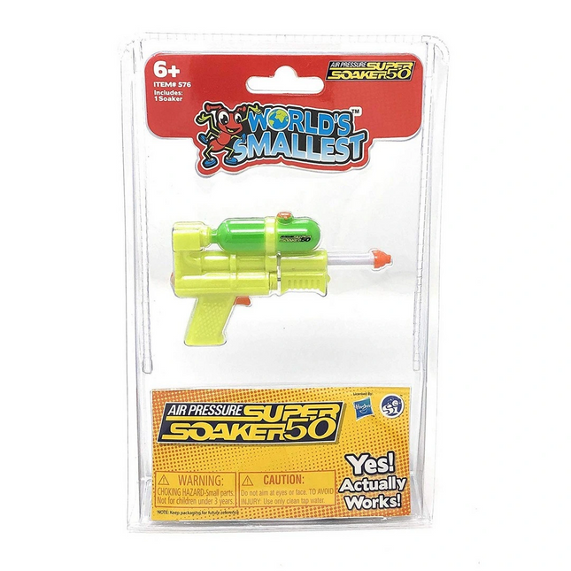World's Smallest Super Soaker